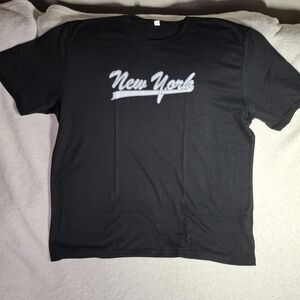 Black New York Graphic Tee